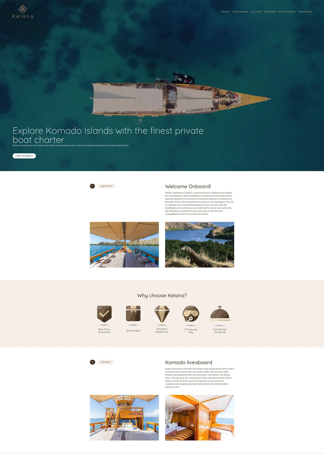 Kelana website built by Elkana Web Design & Development